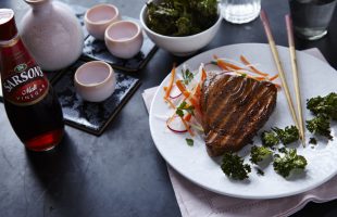 Teriyaki Tuna & Kale Chips