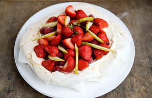 Summer Fruit Meringue Pavlova