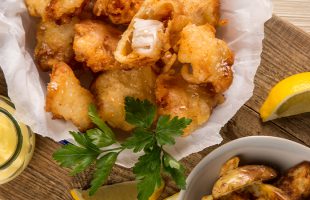 Al Fresco Cod Cheeks in Crispy Batter