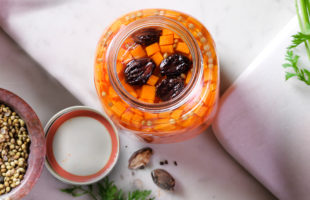 Pickled Carrots with Black Cardamom